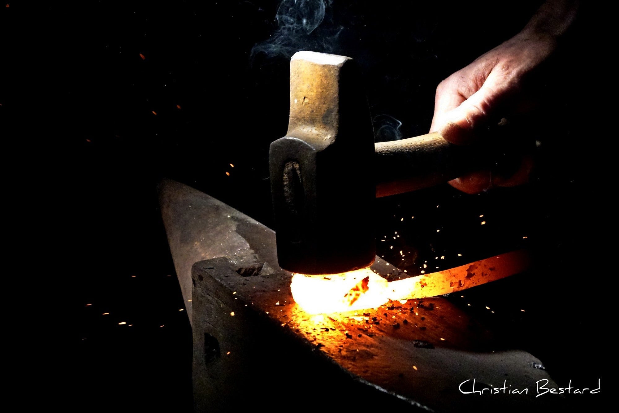 Impression photo Forge marteau-fer