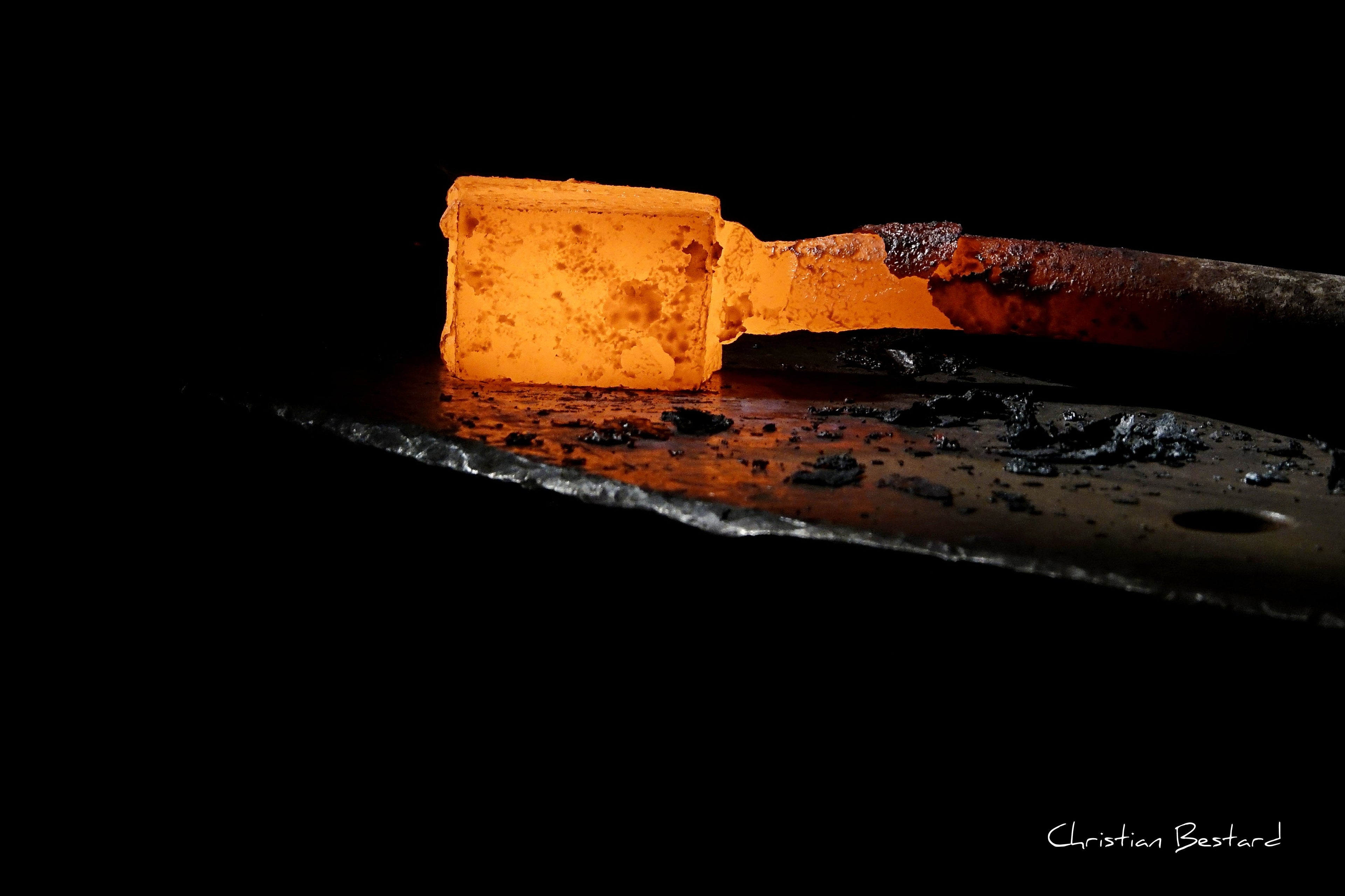 Impression photo  Forge feu-enclume