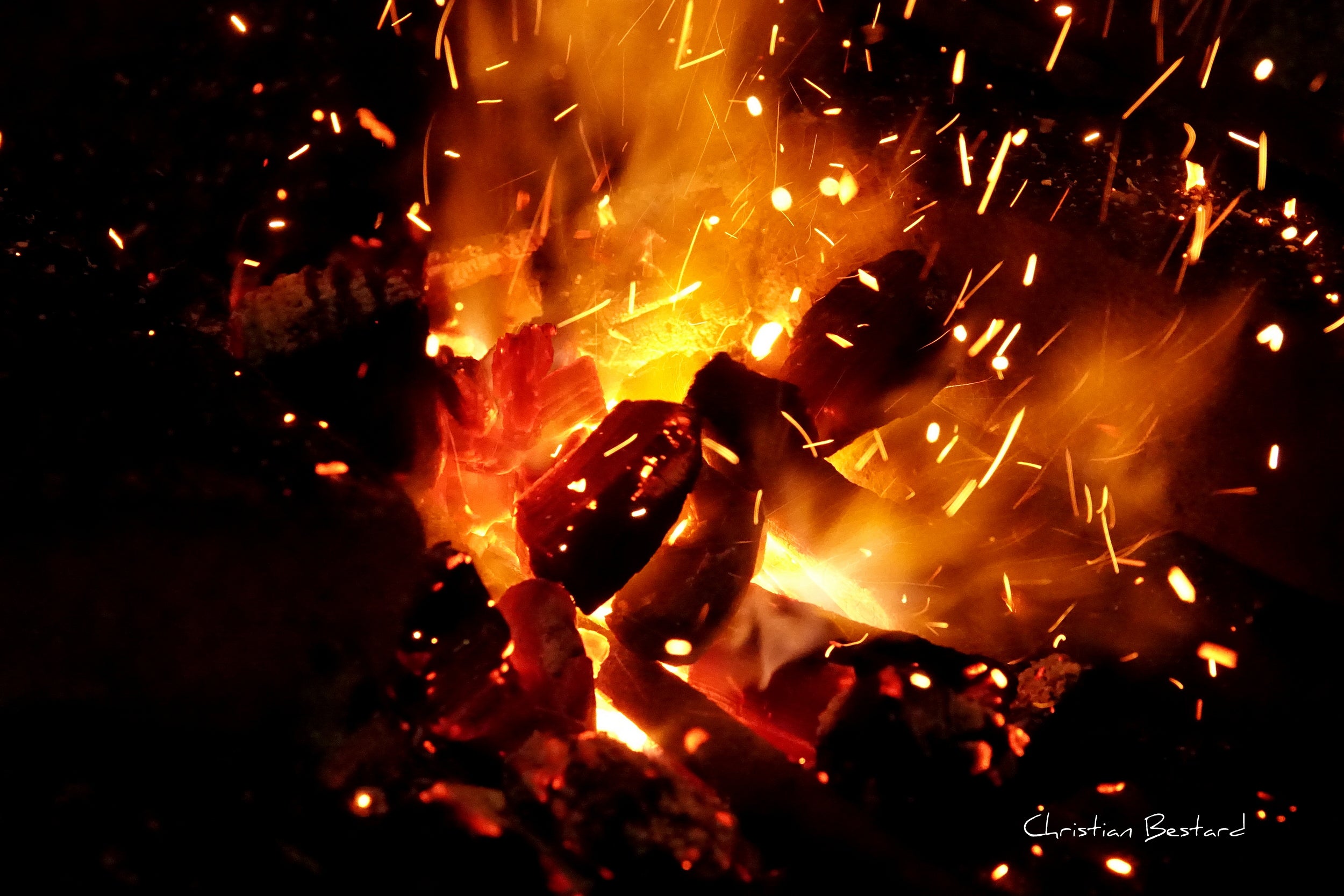 Poster photo  Feu de forge