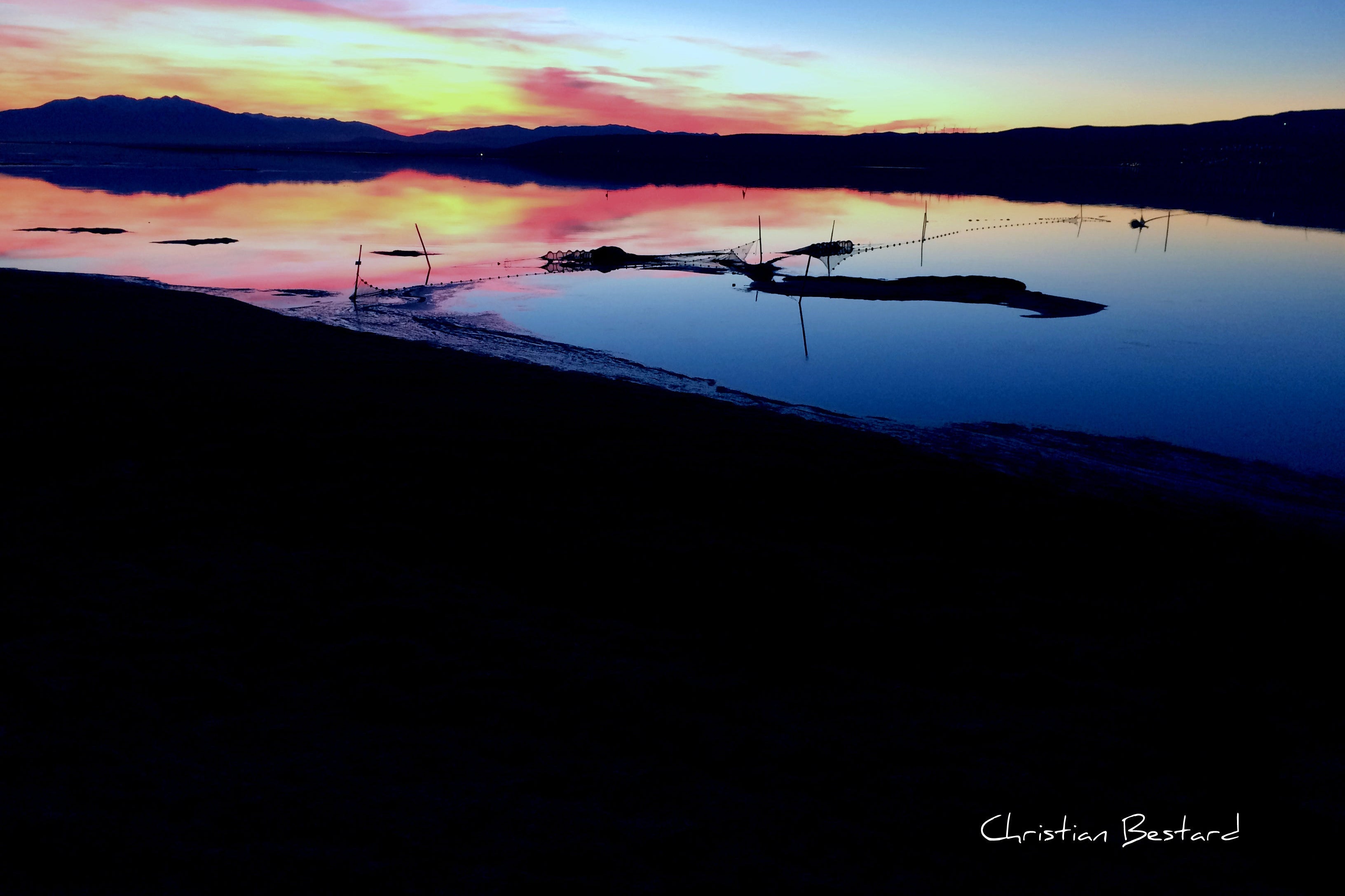 Impression photo  Etang Leucate