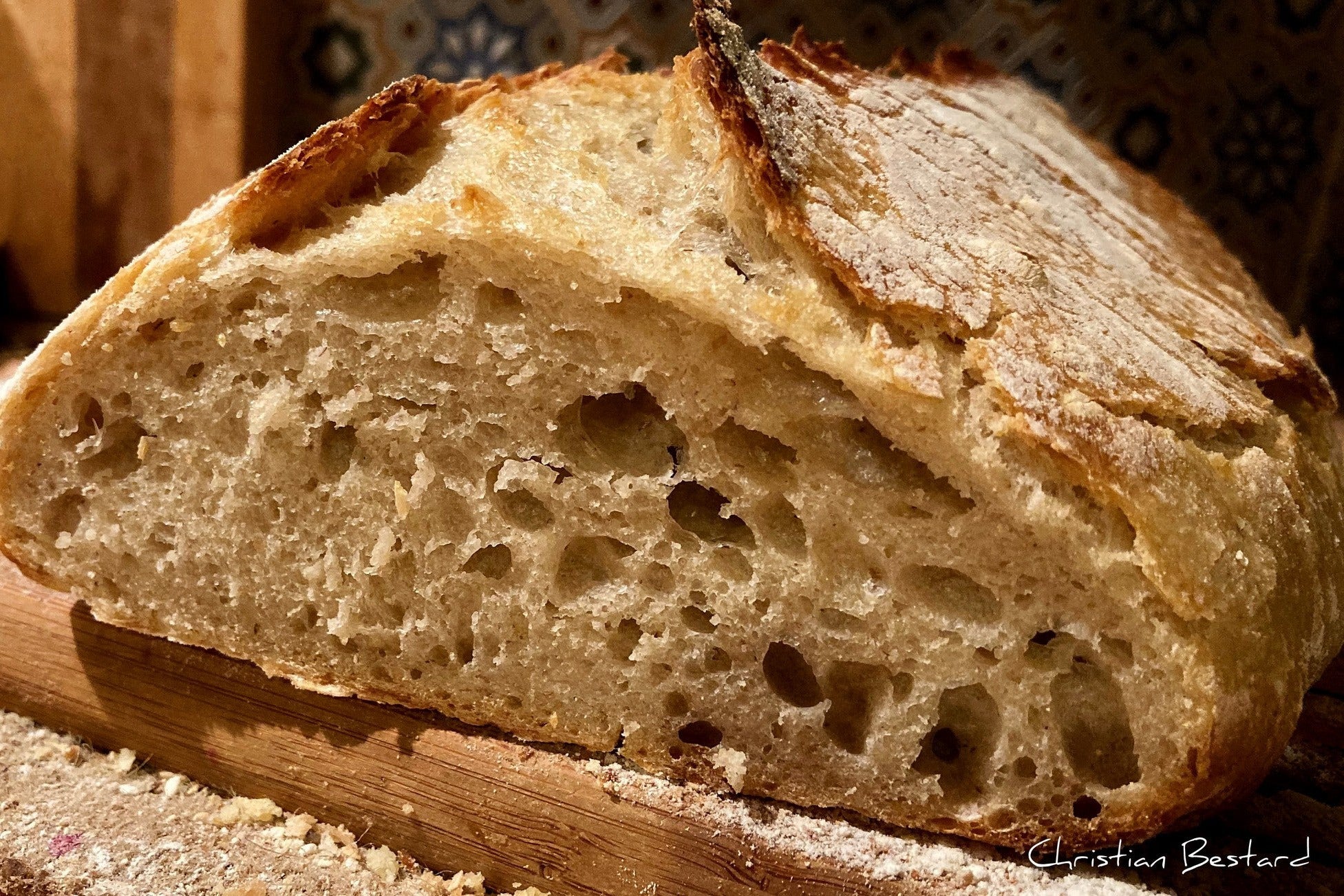 Poster photo   -  Pain sortie du four